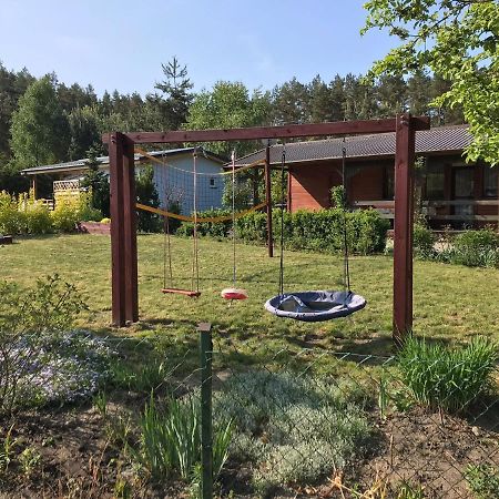 Domek Letniskowy Nad Jeziorem Wiejskim Lakie Dış mekan fotoğraf